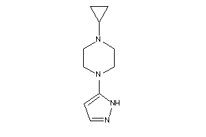 Image of 1-cyclopropyl-4-(1H-pyrazol-5-yl)piperazine