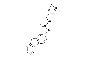 1-(9H-fluoren-2-yl)-3-(isoxazol-4-ylmethyl)urea