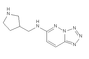 Pyrrolidin-3-ylmethyl(tetrazolo[5,1-f]pyridazin-6-yl)amine