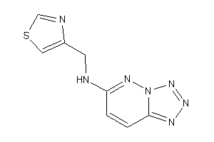 Tetrazolo[5,1-f]pyridazin-6-yl(thiazol-4-ylmethyl)amine