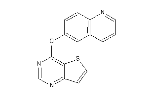4-(6-quinolyloxy)thieno[3,2-d]pyrimidine