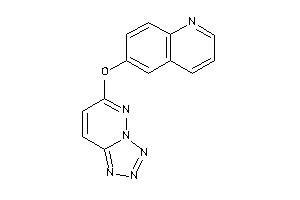 6-(tetrazolo[5,1-f]pyridazin-6-yloxy)quinoline