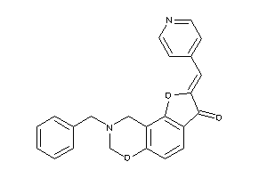 8-benzyl-2-(4-pyridylmethylene)-7,9-dihydrofuro[2,3-f][1,3]benzoxazin-3-one