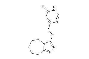 Image of 4-[(6,7,8,9-tetrahydro-5H-[1,2,4]triazolo[4,3-a]azepin-3-ylthio)methyl]-1H-pyrimidin-6-one