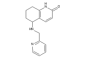 5-(2-pyridylmethylamino)-5,6,7,8-tetrahydro-1H-quinolin-2-one