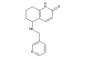 5-(3-pyridylmethylamino)-5,6,7,8-tetrahydro-1H-quinolin-2-one