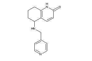 Image of 5-(4-pyridylmethylamino)-5,6,7,8-tetrahydro-1H-quinolin-2-one