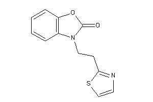 3-(2-thiazol-2-ylethyl)-1,3-benzoxazol-2-one