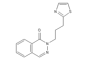 2-(3-thiazol-2-ylpropyl)phthalazin-1-one