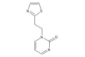 1-(2-thiazol-2-ylethyl)pyrimidin-2-one