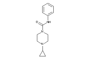 4-cyclopropyl-N-phenyl-piperazine-1-carboxamide