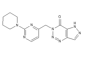 3-[(2-piperidinopyrimidin-4-yl)methyl]-5H-pyrazolo[4,3-d]triazin-4-one