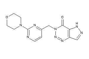 3-[(2-morpholinopyrimidin-4-yl)methyl]-5H-pyrazolo[4,3-d]triazin-4-one