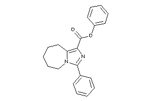 3-phenyl-6,7,8,9-tetrahydro-5H-imidazo[1,5-a]azepine-1-carboxylic Acid Phenyl Ester