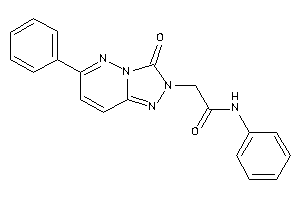 2-(3-keto-6-phenyl-[1,2,4]triazolo[3,4-f]pyridazin-2-yl)-N-phenyl-acetamide