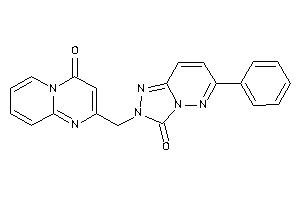 2-[(3-keto-6-phenyl-[1,2,4]triazolo[3,4-f]pyridazin-2-yl)methyl]pyrido[1,2-a]pyrimidin-4-one