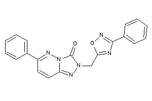 6-phenyl-2-[(3-phenyl-1,2,4-oxadiazol-5-yl)methyl]-[1,2,4]triazolo[3,4-f]pyridazin-3-one