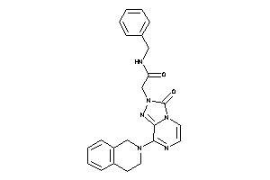 N-benzyl-2-[8-(3,4-dihydro-1H-isoquinolin-2-yl)-3-keto-[1,2,4]triazolo[4,3-a]pyrazin-2-yl]acetamide