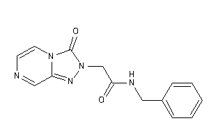 Image of N-benzyl-2-(3-keto-[1,2,4]triazolo[4,3-a]pyrazin-2-yl)acetamide