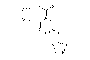 2-(2,4-diketo-1H-quinazolin-3-yl)-N-(1,3,4-thiadiazol-2-yl)acetamide