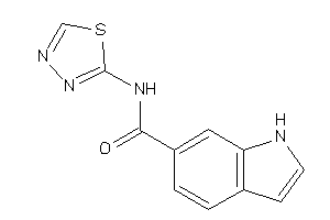 N-(1,3,4-thiadiazol-2-yl)-1H-indole-6-carboxamide