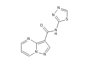 N-(1,3,4-thiadiazol-2-yl)pyrazolo[1,5-a]pyrimidine-3-carboxamide