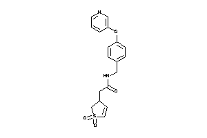 2-(1,1-diketo-2,3-dihydrothiophen-3-yl)-N-[4-(3-pyridyloxy)benzyl]acetamide