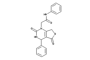 Image of 2-(2,5-diketo-4-phenyl-4,7-dihydro-3H-furo[3,4-d]pyrimidin-1-yl)-N-phenyl-acetamide
