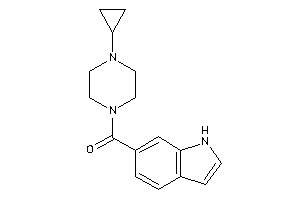 (4-cyclopropylpiperazino)-(1H-indol-6-yl)methanone