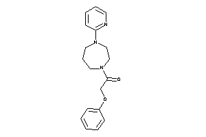 2-phenoxy-1-[4-(2-pyridyl)-1,4-diazepan-1-yl]ethanone