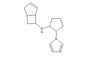6-bicyclo[3.2.0]hept-3-enyl-(2-imidazol-1-ylcyclopentyl)amine