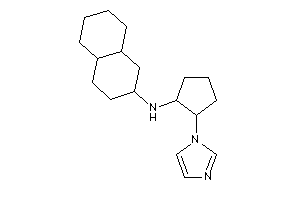Decalin-2-yl-(2-imidazol-1-ylcyclopentyl)amine