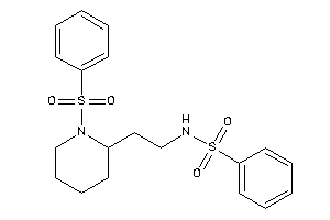 N-[2-(1-besyl-2-piperidyl)ethyl]benzenesulfonamide