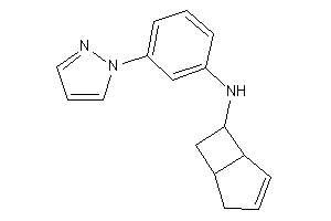 7-bicyclo[3.2.0]hept-2-enyl-(3-pyrazol-1-ylphenyl)amine