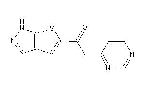 Image of 2-(4-pyrimidyl)-1-(1H-thieno[2,3-c]pyrazol-5-yl)ethanone