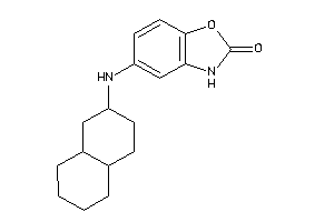 Image of 5-(decalin-2-ylamino)-3H-1,3-benzoxazol-2-one