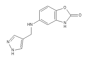 5-(1H-pyrazol-4-ylmethylamino)-3H-1,3-benzoxazol-2-one