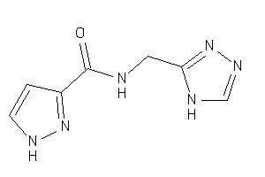 N-(4H-1,2,4-triazol-3-ylmethyl)-1H-pyrazole-3-carboxamide