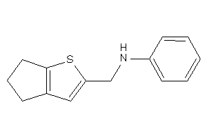 5,6-dihydro-4H-cyclopenta[b]thiophen-2-ylmethyl(phenyl)amine