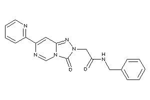 N-benzyl-2-[3-keto-7-(2-pyridyl)-[1,2,4]triazolo[3,4-f]pyrimidin-2-yl]acetamide
