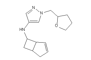 6-bicyclo[3.2.0]hept-3-enyl-[1-(tetrahydrofurfuryl)pyrazol-4-yl]amine