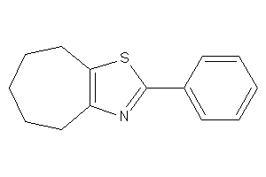 2-phenyl-5,6,7,8-tetrahydro-4H-cyclohepta[d]thiazole