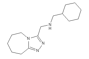 Image of Cyclohexylmethyl(6,7,8,9-tetrahydro-5H-[1,2,4]triazolo[4,3-a]azepin-3-ylmethyl)amine