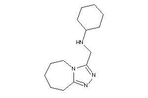 Image of Cyclohexyl(6,7,8,9-tetrahydro-5H-[1,2,4]triazolo[4,3-a]azepin-3-ylmethyl)amine