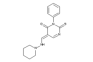 3-phenyl-5-[(piperidinoamino)methylene]-2-thioxo-pyrimidin-4-one