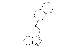 Decalin-2-yl(6,7-dihydro-5H-pyrrolo[2,1-c][1,2,4]triazol-3-ylmethyl)amine