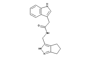 2-(1H-indol-3-yl)-N-(2,4,5,6-tetrahydrocyclopenta[c]pyrazol-3-ylmethyl)acetamide