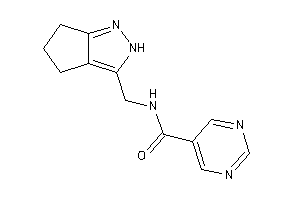 Image of N-(2,4,5,6-tetrahydrocyclopenta[c]pyrazol-3-ylmethyl)pyrimidine-5-carboxamide