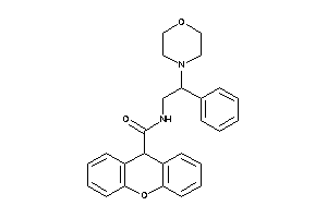 N-(2-morpholino-2-phenyl-ethyl)-9H-xanthene-9-carboxamide