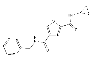 Image of N'-benzyl-N-cyclopropyl-thiazole-2,4-dicarboxamide